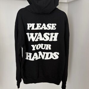 TALENTLESS Please Wash Your Hands Hoodie